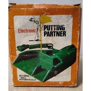 Vintage Electronic Putting Partner Golf Ball Return Oscar JR-100 Tested Working